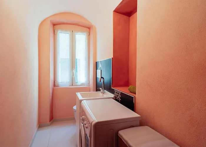 公寓 Guesthost - Costiglioli & Elegant Duplex 圣雷默